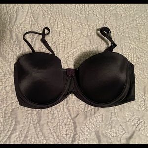 34C Black Strapless/Convertible Aerie Bra